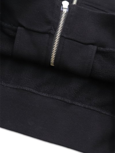 画像6: 【送料無料】BILLIONAIRE BOYS CLUB BB UNI HELMET ZIP FRONT HOODIE BLACK