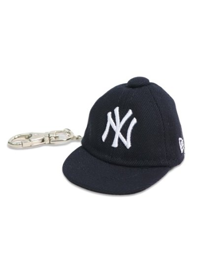 画像1: NEW ERA CAP KEY HOLDER NEW YORK YANKEES NAVY