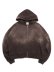 画像1: 【送料無料】MOOJI MOOJI OVERSIZE ZIP UP HOODIE AGED BROWN (1)