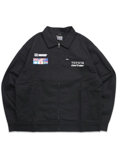 画像1: 【送料無料】HUF TOYOTA LAND CRUISER WORLD TOUR JACKET