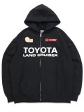 【送料無料】HUF TOYOTA LAND CRUISER HEAVYWEIGHT FULL ZIP HOODIE