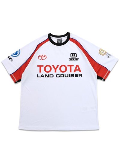 画像1: 【送料無料】HUF TOYOTA LAND CRUISER LAND CRUISER RALLY JERSEY