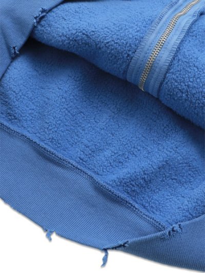 画像5: 【送料無料】MOOJI MOOJI OVERSIZE ZIP UP HOODIE STREET POWDER BLUE