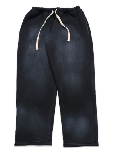 画像1: 【送料無料】MOOJI MOOJI SWEAT 02 PANTS AGED BLACK