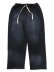 画像1: 【送料無料】MOOJI MOOJI SWEAT 02 PANTS AGED BLACK (1)