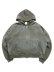 画像1: 【送料無料】MOOJI MOOJI OVERSIZE ZIP UP HOODIE AGED OLIVE GREEN (1)