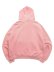 画像2: 【送料無料】MOOJI MOOJI OVERSIZE ZIP UP HOODIE STREET NEW PINK (2)