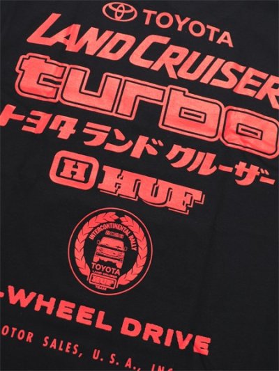 画像4: HUF TOYOTA LAND CRUISER TURBO TEE