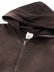 画像3: 【送料無料】MOOJI MOOJI OVERSIZE ZIP UP HOODIE AGED BROWN (3)