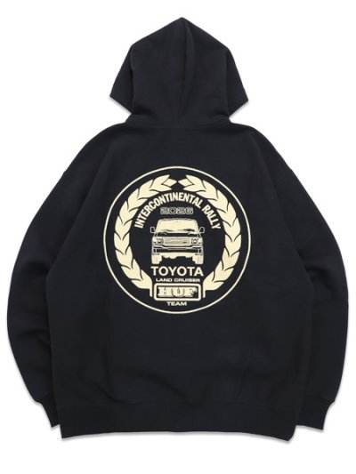 画像2: 【送料無料】HUF TOYOTA LAND CRUISER HEAVYWEIGHT FULL ZIP HOODIE