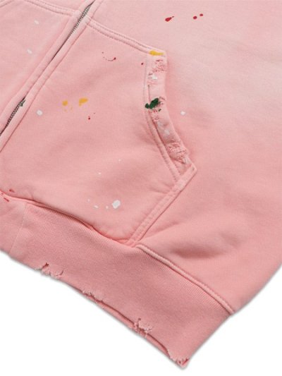 画像4: 【送料無料】MOOJI MOOJI OVERSIZE ZIP UP HOODIE STREET NEW PINK