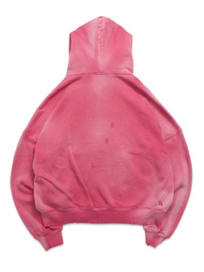 画像2: 【送料無料】MOOJI MOOJI OVERSIZE ZIP UP HOODIE STREET RED