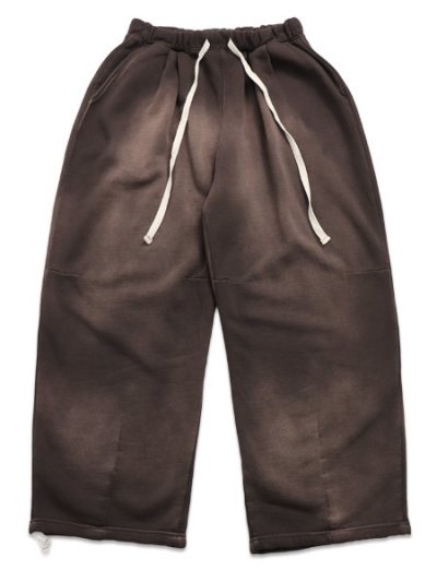 画像1: 【送料無料】MOOJI MOOJI SWEAT 04 PANTS AGED BROWN