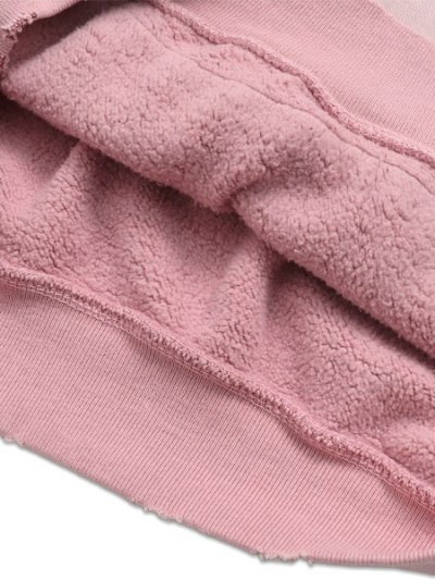 画像5: 【送料無料】MOOJI MOOJI OVERSIZED CROP HOODIE AGED MAUVE