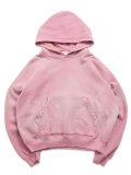 【送料無料】MOOJI MOOJI OVERSIZED CROP HOODIE AGED MAUVE