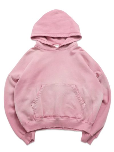 画像1: 【送料無料】MOOJI MOOJI OVERSIZED CROP HOODIE AGED MAUVE