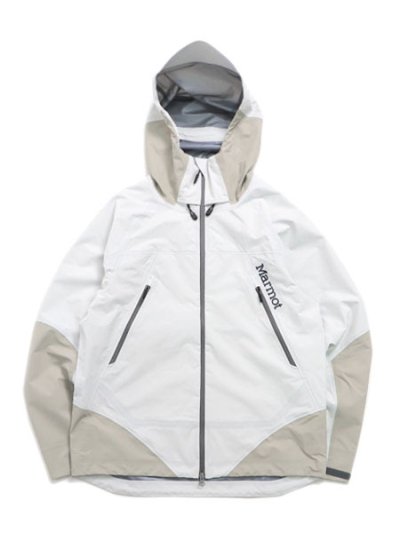 画像1: 【送料無料】MARMOT GTX FREY JACKET WHITE/GREIGE