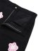 画像4: 【送料無料】ARKYVE PINK STAR CROCHET BLACK DENIM (4)