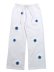 画像1: 【送料無料】ARKYVE BLUE STAR CROCHET PATCH SWEATPANTS (1)