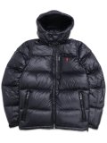 【送料無料】POLO RALPH LAUREN GORHAM GLOSSED DOWN JACKET POLO BLACK GLOSSY