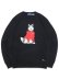 画像1: 【送料無料】POLO RALPH LAUREN DOG INTARSIA CASHMERE SWEATER (1)