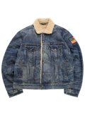 【送料無料】POLO RALPH LAUREN FLEECE LINED DENIM TRUCKER JACKET EARLTON