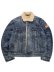 画像1: 【送料無料】POLO RALPH LAUREN FLEECE LINED DENIM TRUCKER JACKET EARLTON (1)