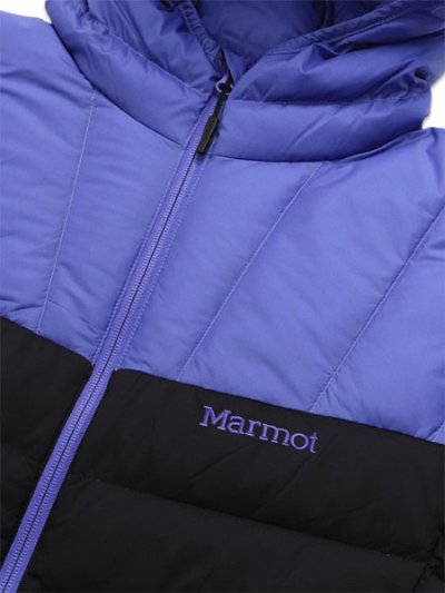 画像3: 【送料無料】MARMOT LANCE DOWN HOODIE PURPLE/BLACK