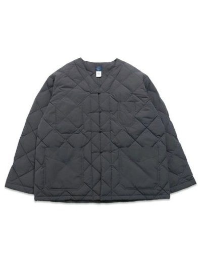 画像1: 【送料無料】POST O'ALLS POST CHINOIS DV POLYESTER POPLIN BLACK