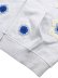 画像4: 【送料無料】ARKYVE BLUE STAR CROCHET PATCH ZIP HOODIE (4)