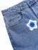 画像3: 【送料無料】ARKYVE BLUE STAR CROCHET PATCH DENIM (3)