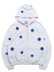 画像1: 【送料無料】ARKYVE BLUE STAR CROCHET PATCH ZIP HOODIE (1)