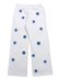 画像2: 【送料無料】ARKYVE BLUE STAR CROCHET PATCH SWEATPANTS (2)