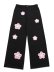 画像1: 【送料無料】ARKYVE PINK STAR CROCHET BLACK DENIM (1)