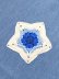 画像6: 【送料無料】ARKYVE BLUE STAR CROCHET PATCH DENIM (6)