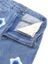 画像4: 【送料無料】ARKYVE BLUE STAR CROCHET PATCH DENIM (4)