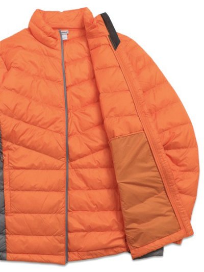 画像7: 【送料無料】MARMOT 750FP ABLE DOWN JACKET ORANGE/WARM GRAY