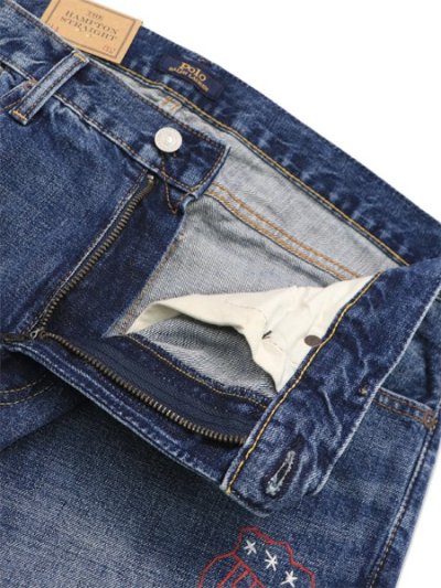 画像4: 【送料無料】POLO RALPH LAUREN DISTRESSED EMBROIDERED JEANS RHINEBECK