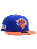 NEW ERA 59FIFTY NBA KNICKS 2-TONE 25-26 CHAMPIONS BLUE/ORG