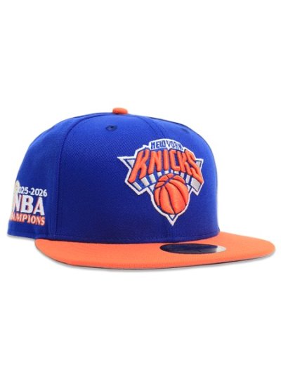 画像1: NEW ERA 59FIFTY NBA KNICKS 2-TONE 25-26 CHAMPIONS BLUE/ORG