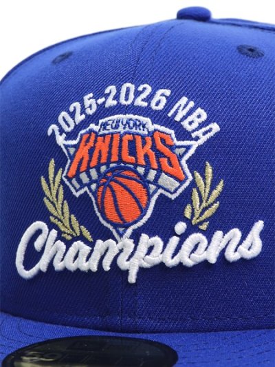 画像6: NEW ERA 59FIFTY NBA KNICKS 25-26 CHAMPIONS BLUE