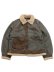 画像1: 【送料無料】AVIREX CLASSIC COTTON B-3 JACKET OLIVE (1)