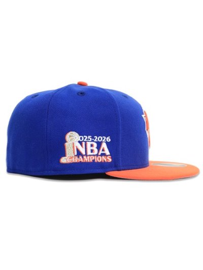 画像4: NEW ERA 59FIFTY NBA KNICKS 2-TONE 25-26 CHAMPIONS BLUE/ORG