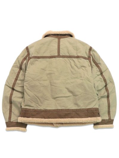 画像2: 【送料無料】AVIREX CLASSIC COTTON B-3 JACKET KHAKI