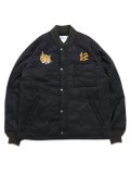 【送料無料】AVIREX CWU-10P QUILTED JACKET BLACK