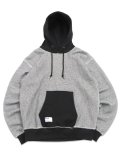 【送料無料】SCHOTT SALT AND PEPPER HOODED SWEAT GREY
