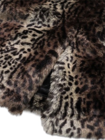 画像5: 【送料無料】SCHOTT LEOPARD FUR CHESTER FIELD COAT