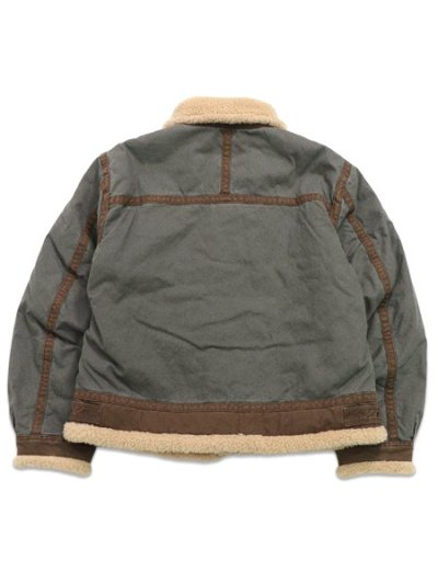 画像2: 【送料無料】AVIREX CLASSIC COTTON B-3 JACKET OLIVE