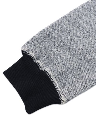 画像6: 【送料無料】SCHOTT SALT AND PEPPER HOODED SWEAT GREY