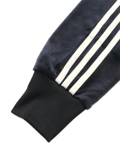 画像6: 【送料無料】ADIDAS FIREBIRD VELOUR TRACK TOP-BLACK